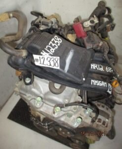 2012 NISSAN MICRA 1.2I ENGINE ONLY; ENG NO: HR12