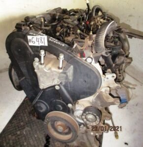 2005 PEUGEOT 206 2.0TD ENGINE ONLY; ENG NO: 10DY; 102 554KM